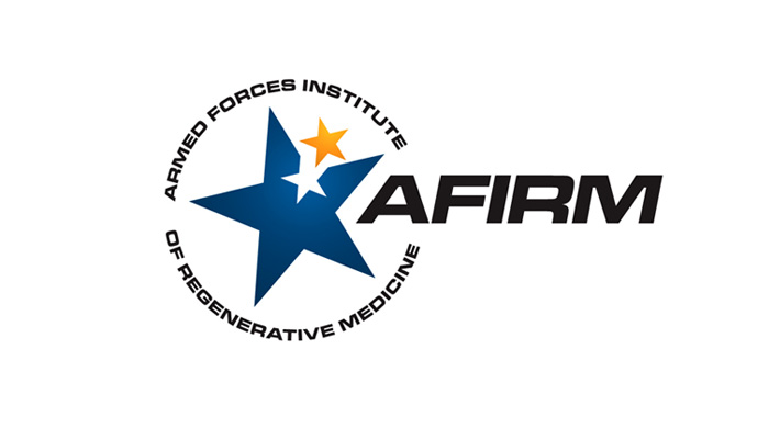 Greg Poole logo design: Armed Forces Institute for Regenerative Medicine